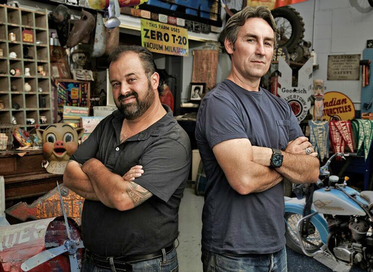American Pickers Mike and Frank are coming to Connecticut.